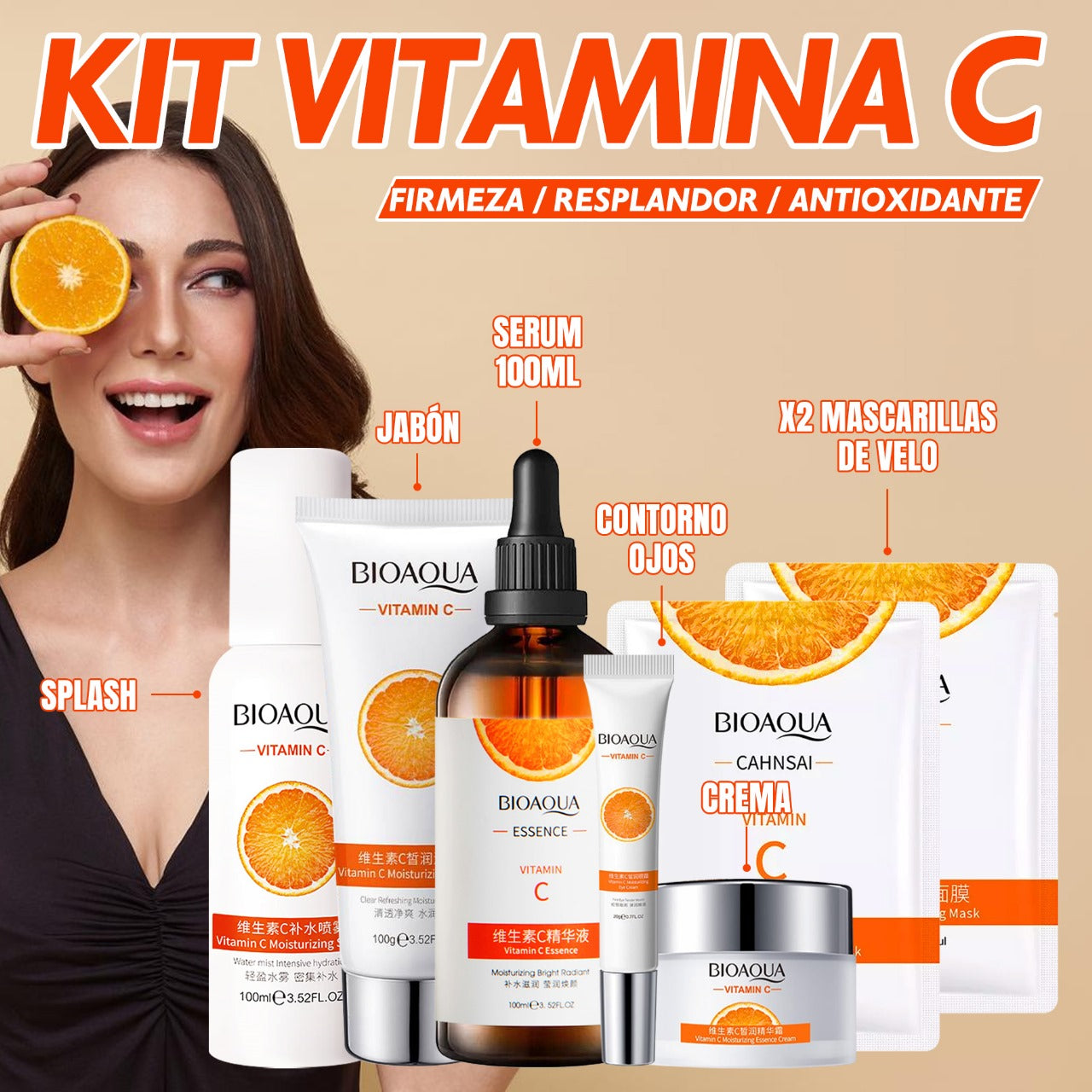 RUTINA ANTIOXIDANTE VITAMINA C+ CAJA